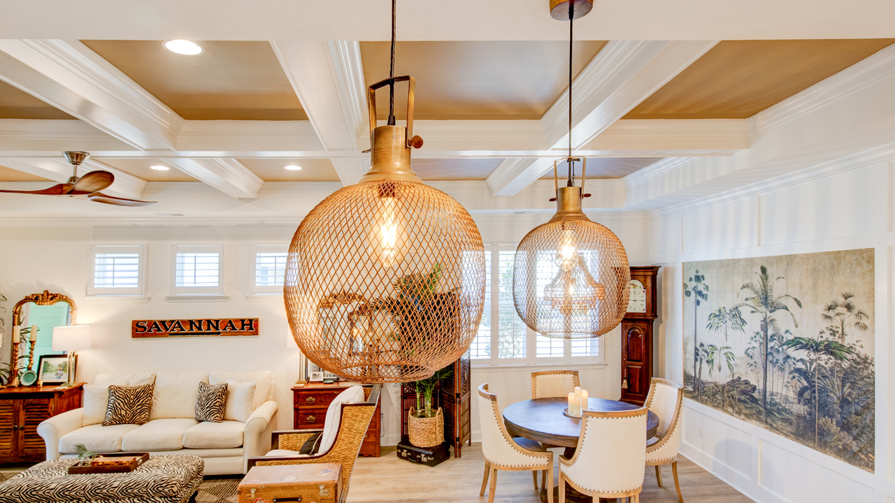 Real Estate Photography - Pendant Lights